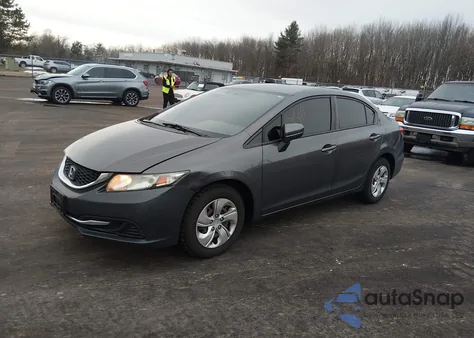 2015 Honda Civic Lx from USA, damaged, VIN 19XFB2F52FE084826
